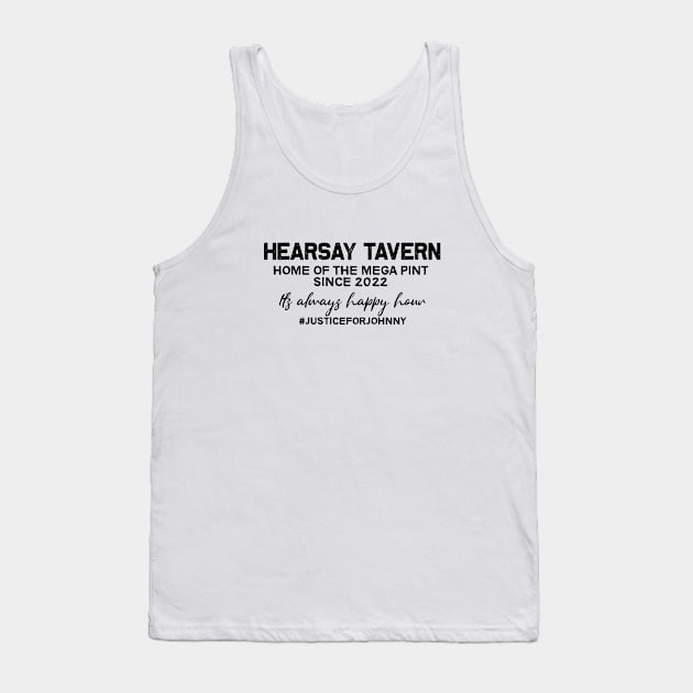 Hearsay Tavern Tank Top by Your Friend's Design